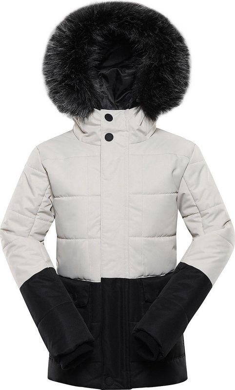 Alpine Pro - Egypo - Kinder Winterjas - Wit - Waterdicht - Warm