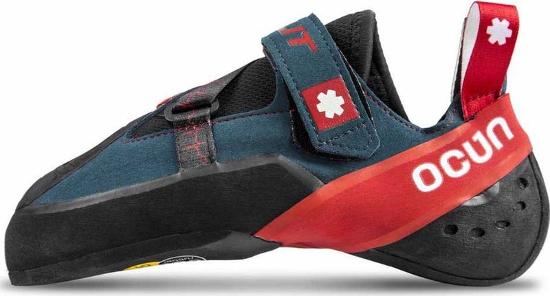 Ocun - Bullit - Klimschoenen - Rood - Zwart - Zachte Tussenzool