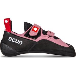 Ocun - Strike Qc - Klimschoenen - Roze - Veganistisch - Dubbele Klittenbandsluiting