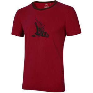 Ocun - Classic T Organic Airwolf - T-shirt - Rood