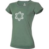 Ocun - Classic T Organic Flower - T-shirt - Olijfgroen - 100% Katoen