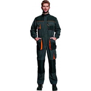 Cerva - CRV Emerton Overall - Zwart - Polyester 600D - Versterkte Knieën