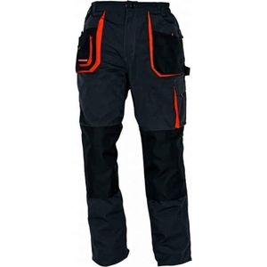Cerva - CRV Emerton - Werkbroek - Zwart - 65% Polyester, 35% Katoen