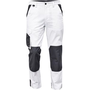 Cerva - Cremorne - Werkbroek - Wit - Relax Fit - Versterkte Kniezakken