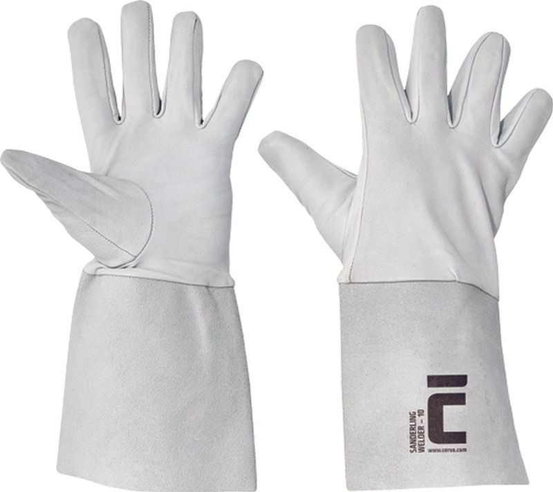 Cerva - SANDERLG WELDER - Handschoenen - Grijs - 12 stuks