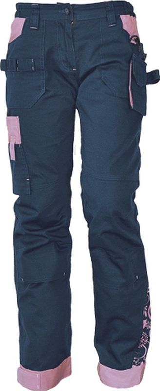 CRV YOWIE broek dame 03020209 - Navy/Lichtpaars