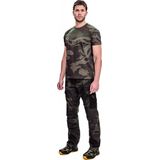Camouflage t-shirt (180 g m2) groen