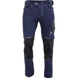 Slim Fit Werkbroek - Zwart - TRIFIBETEX PRO - 90% Polyamide