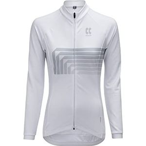 Kalas Motion Z2 Damesshirt met lange mouwen, wit, klein