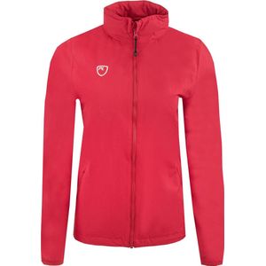 PlayerLayer - Dames High Collar Hooded Jacket - Rood - Winddicht en Ademend