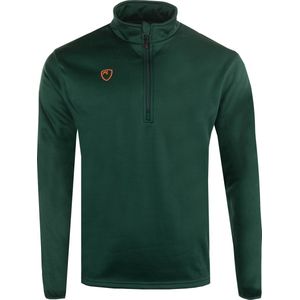 Men' sweatshirt playerlayer 1/4 zip midlayer green