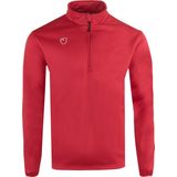 Men' sweatshirt playerlayer 1/4 zip midlayer scarlet red