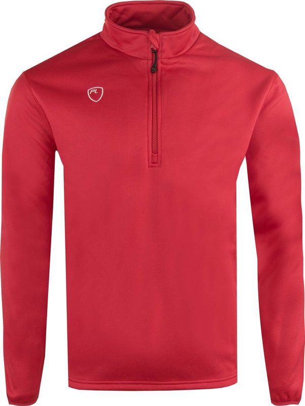 Men' sweatshirt playerlayer 1/4 zip midlayer scarlet red