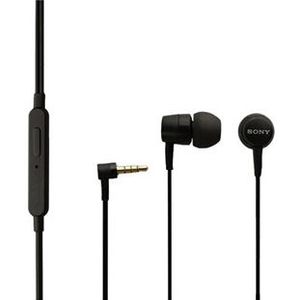 Sony MH-750 Stereo Headset - Xperia S, Xperia P, Xperia sola, Xperia U - Zwart