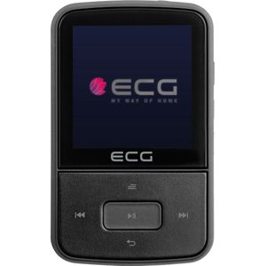 ECG PMP 30 8GB Black, mp4-speler, Tot 26 uur