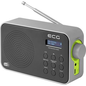 ECG - R 110 DAB - Radio - Zwart - DAB+/FM-tuner
