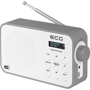 ECG - R 110 DAB - Radio - Wit - DAB+/FM-tuner