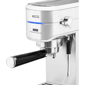 ECG ESP 20501 Iron - Espressomaker - Watertank 1,25l - Roestvrijstaal - Zilver- 20 bar - 1250-1450 W