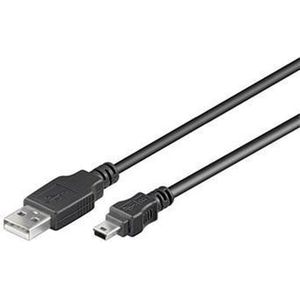 PremiumCord USB 2.0 kabel A-B Mini 5-polig 2m