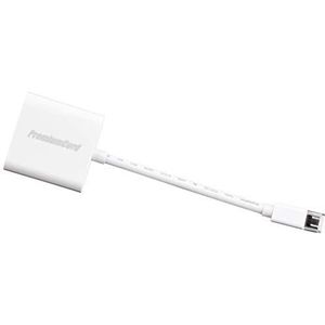 PremiumCord Mini Displayport auf VGA Adapter, Video Full HD 1080p 60Hz, Mini DisplayPort Stecker auf VGA Buchse, Kabellänge: 17cm