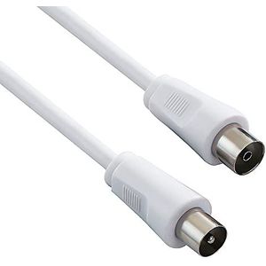 PremiumCord - Coax-Kabel - Wit - 3m - 75 Ohm - M/V