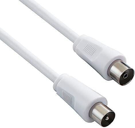 PremiumCord - Coax-Kabel - Wit - 3m - 75 Ohm - M/V