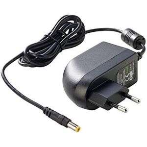 PremiumCord Universele voeding 230 V/12 V/2 A DC, netadapter AC/DC, stroomadapter en stroomkabel voor routers en andere 12V-apparaten, uitgangsstekker 5, 5 mm/2, 1 mm, padapter-08