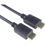 PremiumCord 4K HDMI 2.0b-kabel, gecertificeerd met hoge snelheid, M/M, 18 Gbps met ethernet, compatibel met video 4K @60Hz, Deep Color, 3D, Arc, HDR, Dolby TrueHD, vergulde contacten, zwart, 2 m