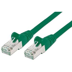 PremiumCord Netzwerkkabel, Ethernet, LAN & Patch Kabel CAT6a, 10Gbit/s, S/FTP PIMF Schirmung, AWG 26/7, 100% Cu, schnell flexibel und robust RJ45 kabel, grün, 3m