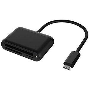 PremiumCord AdaptÃr USB3.1 Type-C - ÄOEteÄka karet CFAST2.0+SD3.0+Micro SD 3.0 (USB 3.1), Geheugenkaartlezer