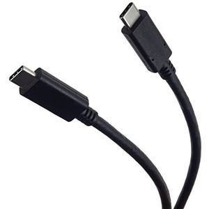 PremiumCord 2 m USB-C 3.2 Gen 2 x 2 aansluitkabel, SuperSpeed datakabel tot 20 Gbit/s, snel opladen tot 5 A, USB 3.2 generatie 2 x 2 type C-stekkers, kleur: zwart, lengte: