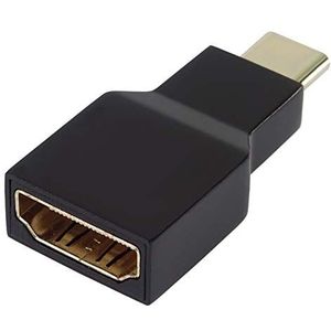 PremiumCord USB-C naar HDMI converter, resolutie 4K 2160p FULL HD 1080p, vergulde aansluitingen, zwart