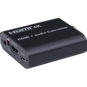 PremiumCord HDMI 4K Audio Extractor mit Audiotrennung, Schakeldoos