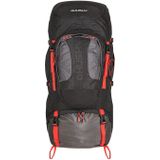 Husky rugzak Expeditie Samont backpack 60 + 10 liter - Zwart met Rood