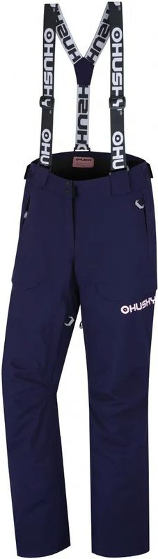 Husky skibroek voor dames Grati L Stretch 20.000 membraan  - Donker Blauw