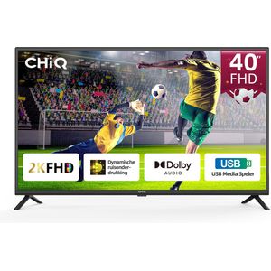 CHiQ L40G5W - TV 40 Inch LED - Non Smart - Dolby Audio - Triple Tuner (DVB-T/T2/C/S/S2)