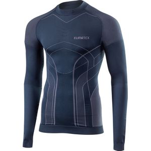 Men's seamless thermal t-shirt klimatex boreto dark blue