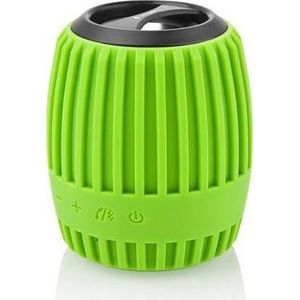 GoGen De BS022G luidspreker is groen (3 h, Oplaadbare batterij), Bluetooth luidspreker, Groen