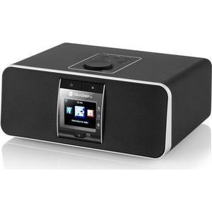 GoGen IR167BTB Internetradio (FM, Internet radio, Bluetooth), Radio, Zwart