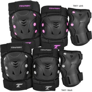 Tempish - Taky - Skatebescherming - 3-pack - Volwassenen - Zwart - XL