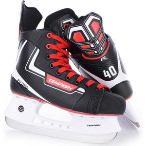 IJshockeyschaatsen R36 maat 45 Tempish zwart/rood