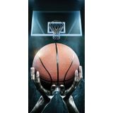 Basketbal Strandlaken - 70 x 140 cm - Multi