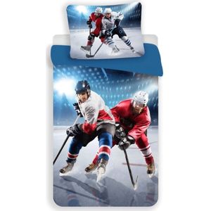 Sweet Home Dekbedovertrek IJshockey 140 X 200 Cm - 70 X 90 Cm