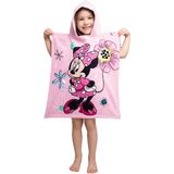 Disney - Minnie Mouse Poncho - Badcape - Roze - 100% Katoen
