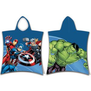 Marvel - Avengers Poncho - Katoen - Blauw