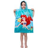 De Kleine Zeemeermin Poncho / Badcape Ariël - 50 x 115 cm - Katoen