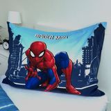 Spider-Man - Dekbedovertrek - Blauw - Katoen - 140x200 + 1 sloop 70x90