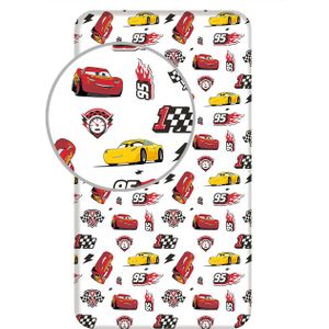 Disney Cars Hoeslaken, Track - Eenpersoons - 90 x 190/200cm - Katoen
