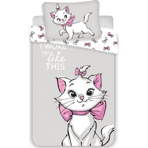 Disney Aristocat BABY Dekbedovertrek, I Woke Up Like This - 135 x 100 + 40 x 60 cm - Katoen