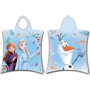 Disney Frozen poncho, Happy - x 115 cm - Katoen